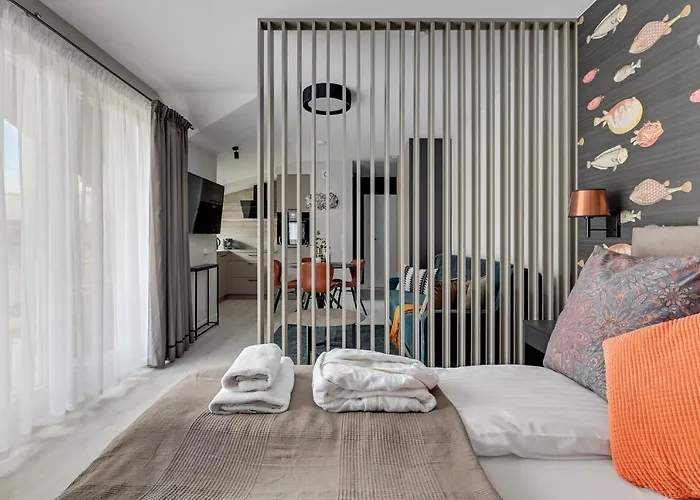 Monte Carlo Luxury Suites With Parking By Lion Apartments Sopot